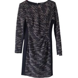 Lauren by Ralph Lauren Women's Texture Pattern Sheath Dress